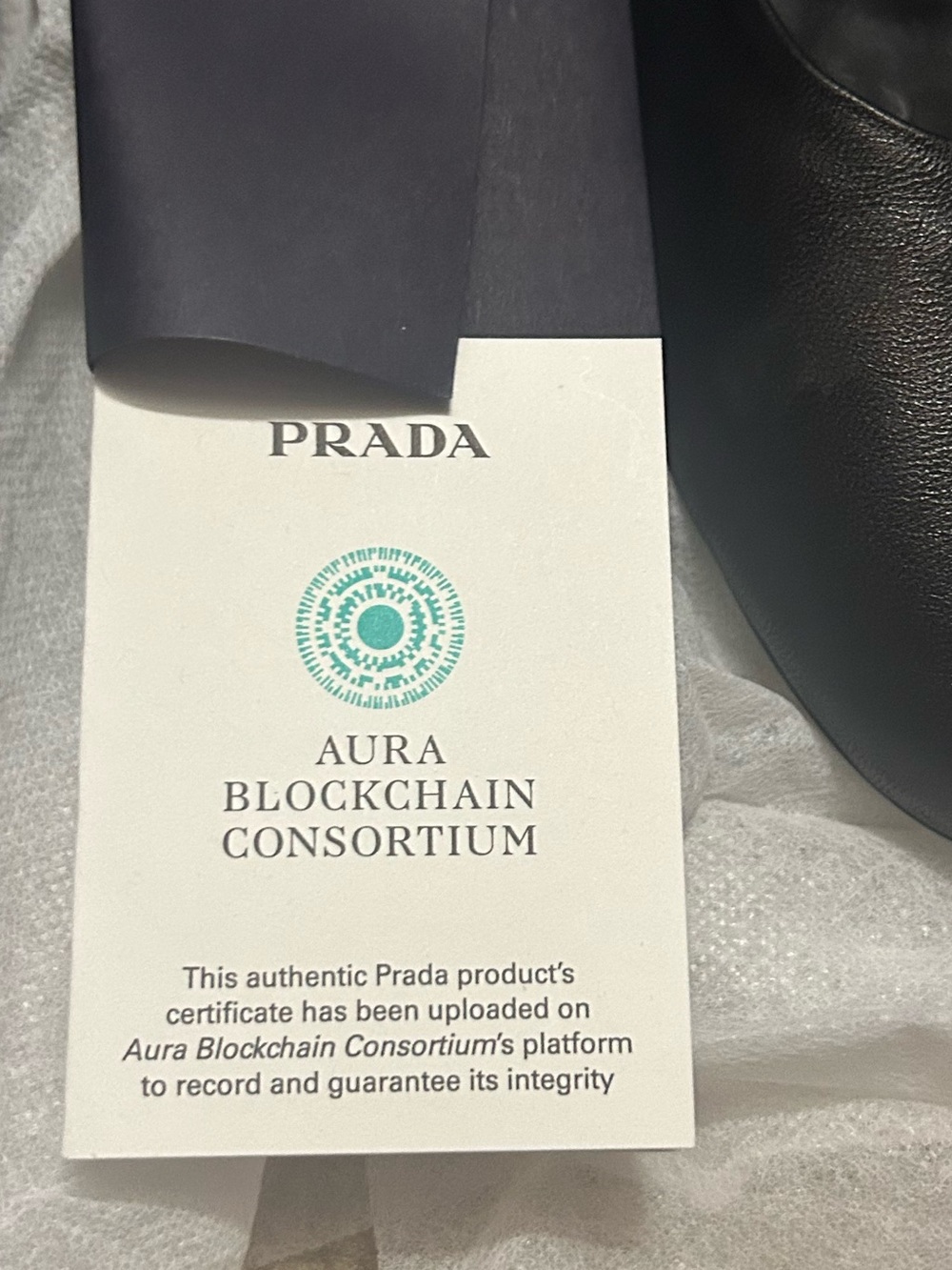 AUTHENTIC PRADA black leather Mary Jane flats. - Picture 2 of 16